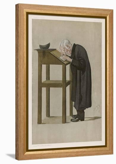 William Archibald Spooner, English Clergyman-Spy (Leslie M. Ward)-Framed Stretched Canvas