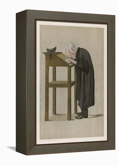 William Archibald Spooner, English Clergyman-Spy (Leslie M. Ward)-Framed Stretched Canvas