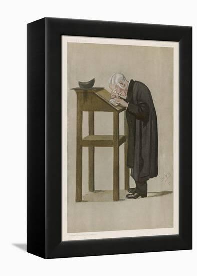 William Archibald Spooner, English Clergyman-Spy (Leslie M. Ward)-Framed Stretched Canvas