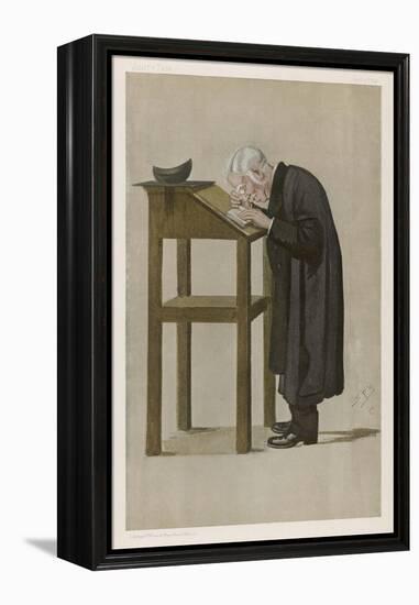 William Archibald Spooner, English Clergyman-Spy (Leslie M. Ward)-Framed Stretched Canvas