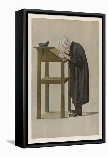 William Archibald Spooner, English Clergyman-Spy (Leslie M. Ward)-Framed Stretched Canvas