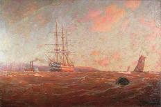 The Home Port, Falmouth, 1912-William Ayerst Ingram-Framed Giclee Print