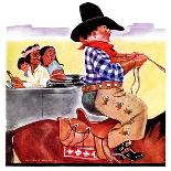 "Modern Indians and Dude,"August 14, 1937-William Bailey-Giclee Print
