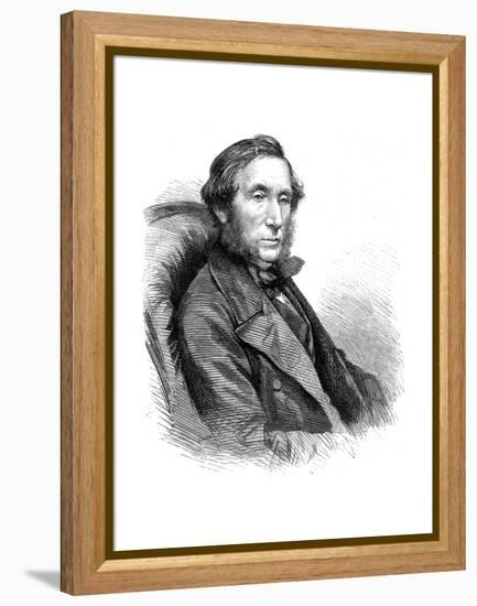 William Balfour Baikie (1825-186), Scottish Naturalist, Explorer, Naval Surgeon and Linguist, 1864-null-Framed Premier Image Canvas