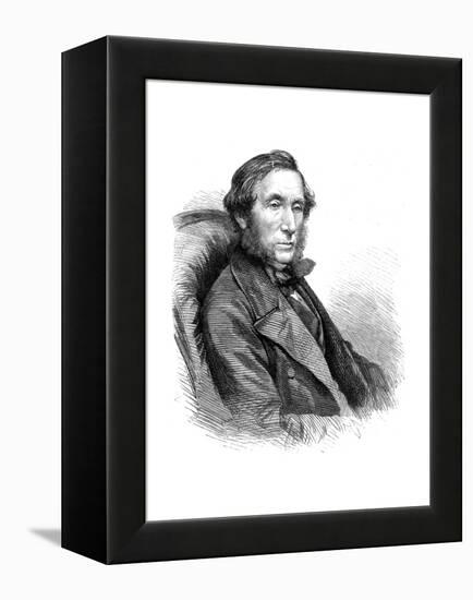 William Balfour Baikie (1825-186), Scottish Naturalist, Explorer, Naval Surgeon and Linguist, 1864-null-Framed Premier Image Canvas