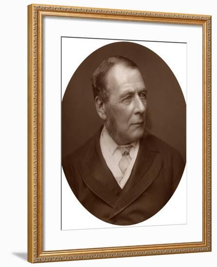 William Ballantine, Serjeant-At-Law, 1882-Lock & Whitfield-Framed Photographic Print