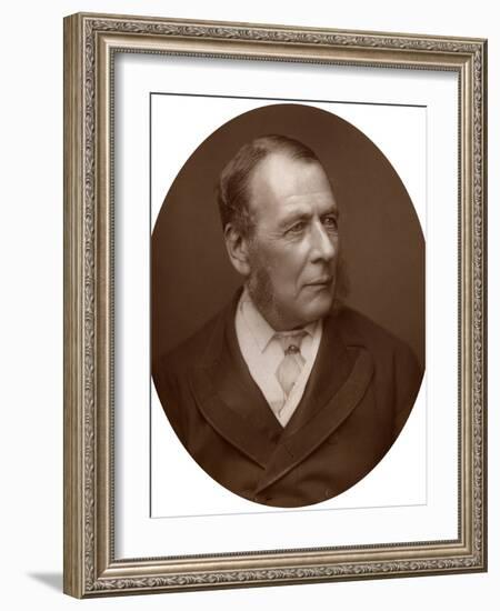 William Ballantine, Serjeant-At-Law, 1882-Lock & Whitfield-Framed Photographic Print