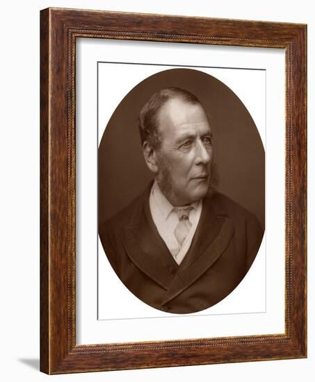 William Ballantine, Serjeant-At-Law, 1882-Lock & Whitfield-Framed Photographic Print