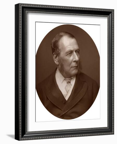 William Ballantine, Serjeant-At-Law, 1882-Lock & Whitfield-Framed Photographic Print