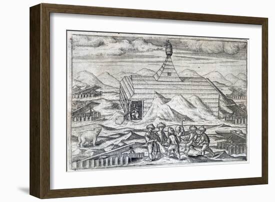 William Barents' Arctic expedition, 1596-1597 (1598)-Unknown-Framed Giclee Print