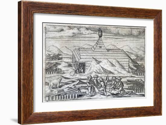 William Barents' Arctic expedition, 1596-1597 (1598)-Unknown-Framed Giclee Print