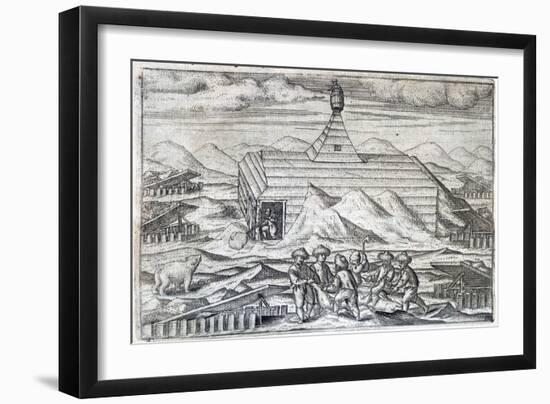 William Barents' Arctic expedition, 1596-1597 (1598)-Unknown-Framed Giclee Print