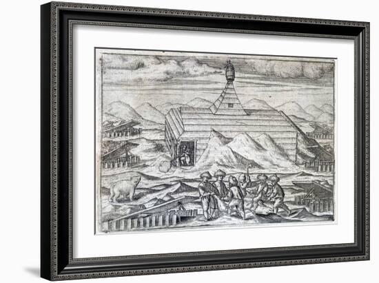 William Barents' Arctic expedition, 1596-1597 (1598)-Unknown-Framed Giclee Print