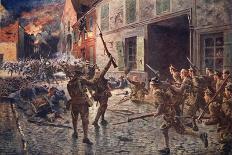 Princess Patricia's Canadian Light Infantry Repel a German Attack at St. Floi, Near Ypres-William Barnes Wollen-Giclee Print