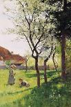 April in the Meadows-William Bartlett-Framed Premier Image Canvas