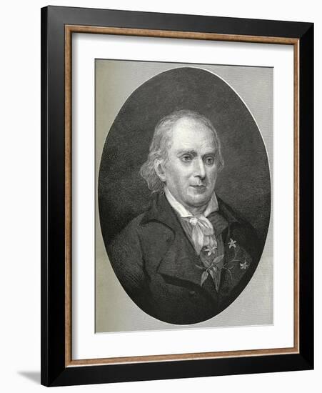 William Bartram, US Naturalist-Science, Industry and Business Library-Framed Photographic Print