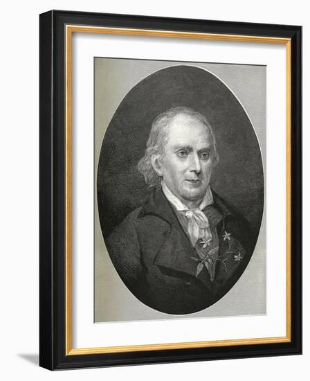 William Bartram, US Naturalist-Science, Industry and Business Library-Framed Photographic Print