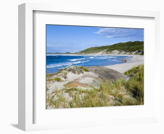 William Beach, William Bay National Park, Nr Denmark, Western Australia-Peter Adams-Framed Photographic Print