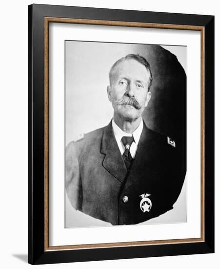 William 'Bill' Tilghman (1854-1924) (B/W Photo)-American Photographer-Framed Giclee Print