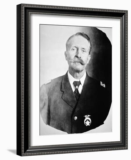 William 'Bill' Tilghman (1854-1924) (B/W Photo)-American Photographer-Framed Giclee Print