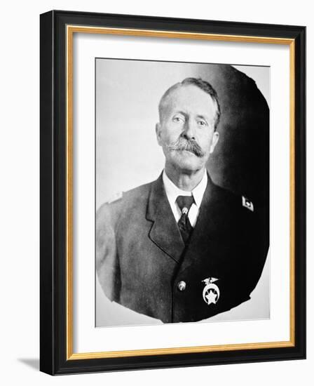 William 'Bill' Tilghman (1854-1924) (B/W Photo)-American Photographer-Framed Giclee Print