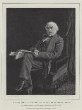 The Right Honourable W E Gladstone, Mp, in His Room at Downing Street-William Biscombe Gardner-Giclee Print