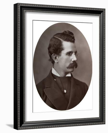 William Black, British Novelist, 1877-Lock & Whitfield-Framed Photographic Print