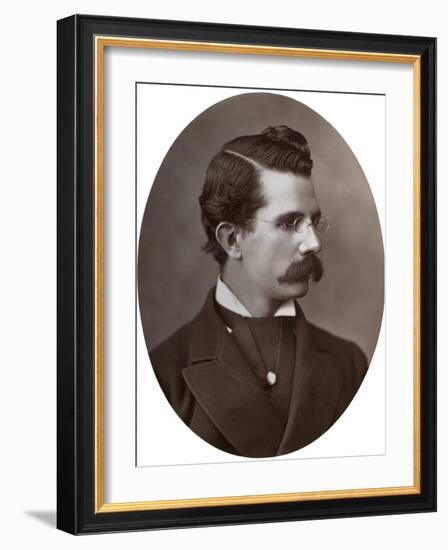 William Black, British Novelist, 1877-Lock & Whitfield-Framed Photographic Print