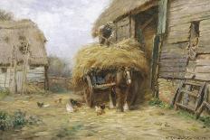 In the Farmyard-William Blacklock-Giclee Print