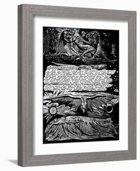 William Blake (1757-182), English Mystic, Poet, Painter and Engraver, 1804-1820-William Blake-Framed Giclee Print