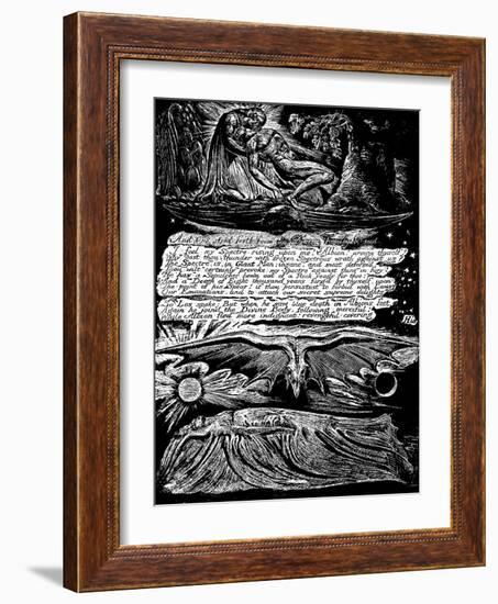 William Blake (1757-182), English Mystic, Poet, Painter and Engraver, 1804-1820-William Blake-Framed Giclee Print