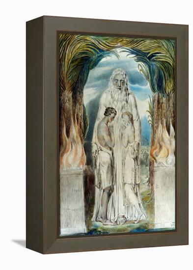 William Blake: Adam & Eve-null-Framed Premier Image Canvas