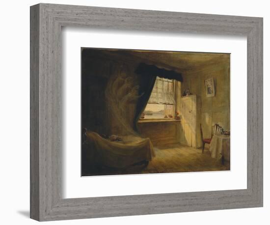 William Blake's Room, 1882 (Oil on Canvas)-Frederic James Shields-Framed Giclee Print