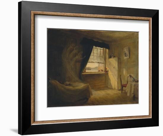 William Blake's Room, 1882 (Oil on Canvas)-Frederic James Shields-Framed Giclee Print