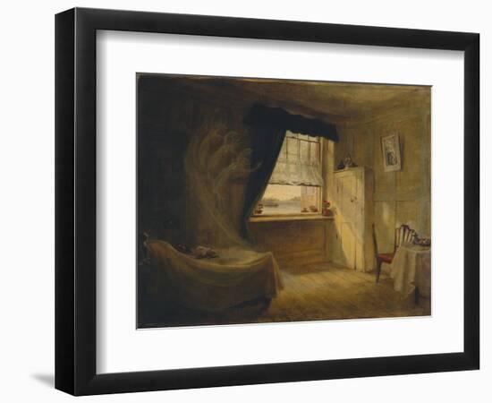 William Blake's Room, 1882 (Oil on Canvas)-Frederic James Shields-Framed Giclee Print