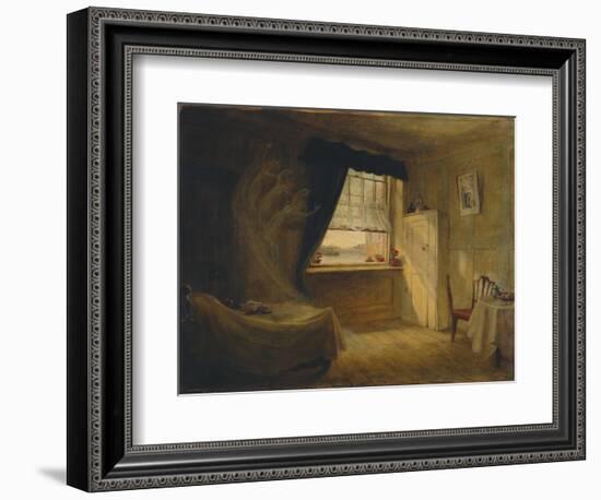 William Blake's Room, 1882 (Oil on Canvas)-Frederic James Shields-Framed Giclee Print