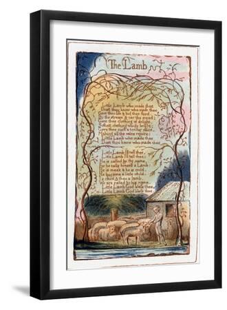 The Lamb, Illustration from 'Songs of Innocence and of