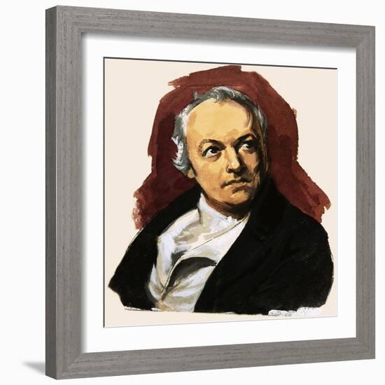 William Blake-Ralph Bruce-Framed Giclee Print