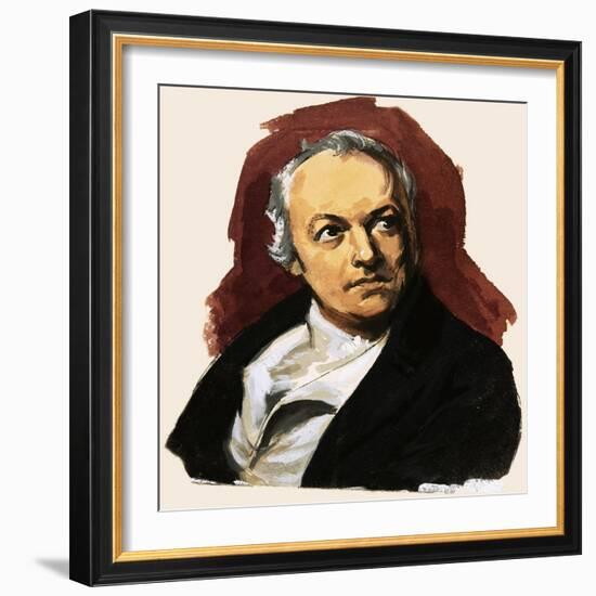 William Blake-Ralph Bruce-Framed Giclee Print