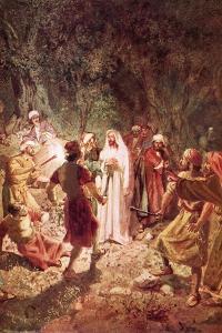 jesus in the garden of gethsemane painting