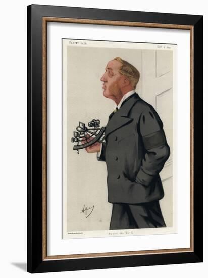 William Brassey-Carlo Pellegrini-Framed Art Print