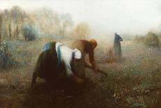 The Potato Diggers-William Brock-Art Print