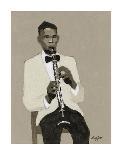 Clarinet Player-William Buffett-Art Print