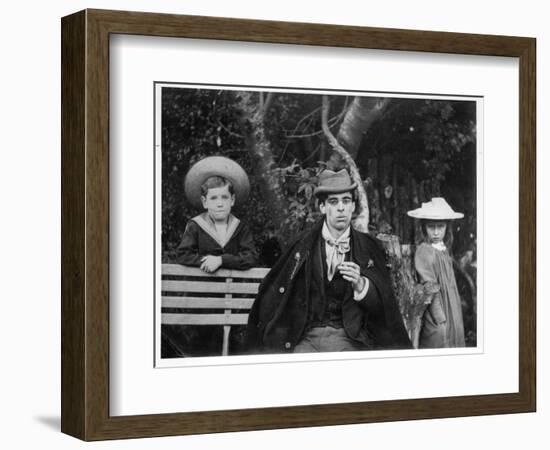 William Butler Yeats (1865-1939) with Charles and Thea Rolleston, 1894-Thomas William Hazen Rolleston-Framed Photographic Print