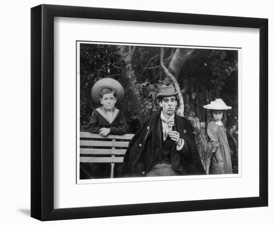 William Butler Yeats (1865-1939) with Charles and Thea Rolleston, 1894-Thomas William Hazen Rolleston-Framed Photographic Print