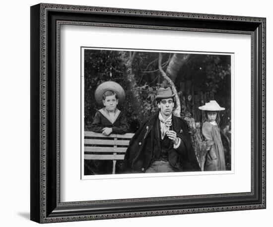 William Butler Yeats (1865-1939) with Charles and Thea Rolleston, 1894-Thomas William Hazen Rolleston-Framed Photographic Print