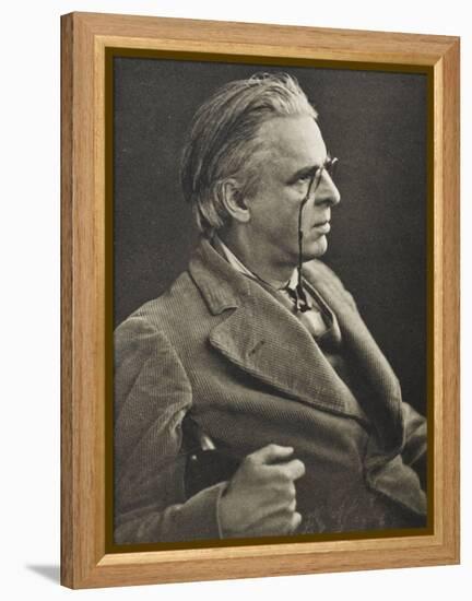 William Butler Yeats Irish Poet and Dramatist-null-Framed Premier Image Canvas