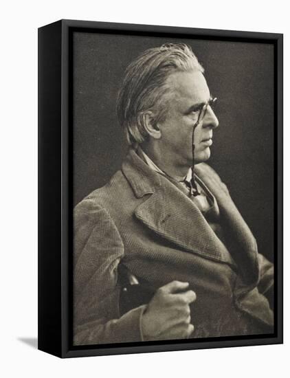 William Butler Yeats Irish Poet and Dramatist-null-Framed Premier Image Canvas