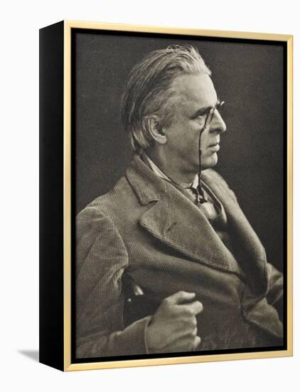 William Butler Yeats Irish Poet and Dramatist-null-Framed Premier Image Canvas