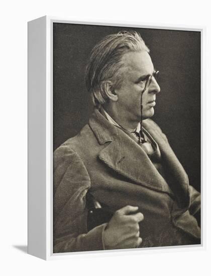 William Butler Yeats Irish Poet and Dramatist-null-Framed Premier Image Canvas